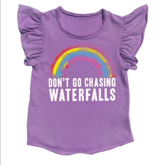 Rowdy Sprout Other - WATERFALLS RUFFLE TEE